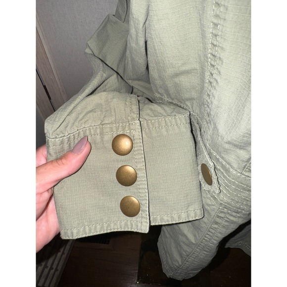 NWT Tommy Hilfiger Women's Olive Green Utility Jacket Size 2X - Picture 6 of 10